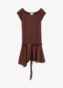 Robe en jersey avec détail ceinture, bonprix