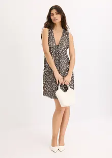 Robe en jersey avec mesh, bonprix