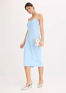 Robe midi en satin, bonprix