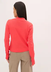 Gilet court en maille avec viscose, bonprix