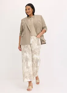 Pantalon ample en twill, bonprix