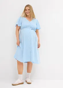 Robe de grossesse et d'allaitement avec patte de boutonnage, bonprix