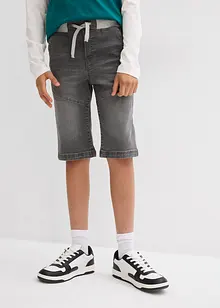 Bermuda garçon en jean extensible, Regular, bonprix