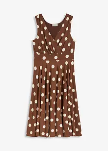 Robe en jersey à pois, bonprix