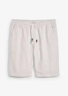 Bermuda en lin, Regular, bonprix