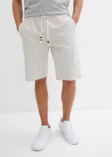 Bermuda en lin, Regular, bonprix