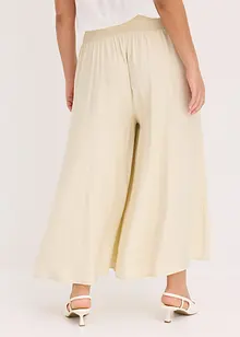 Jupe-culotte en matière légèrement froissée, bonprix