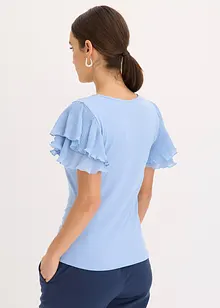 T-shirt à volants, bonprix