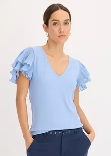 T-shirt à volants, bonprix