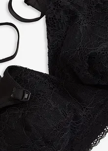 Soutien-gorge d’allaitement coton et dentelle sans armatures, bonprix