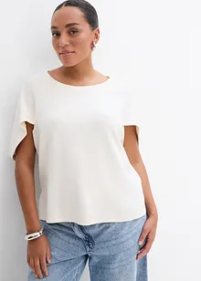 T-shirt oversize fluide en viscose mélangée, bonprix