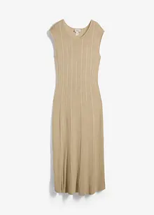 Robe en maille flatteuse en viscose mélangée, bonprix