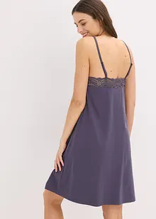 Nuisette à fines bretelles et dentelle, bonprix
