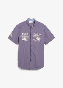Chemise imprimée à manches courtes, Slim Fit, bonprix