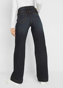 Jean large taille mi-haute élastiquée, bonprix