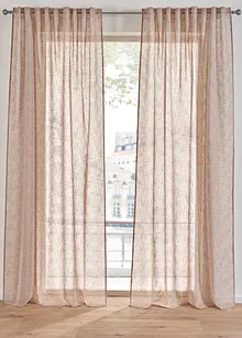 Voilage aspect lin (1 pce.), bonprix