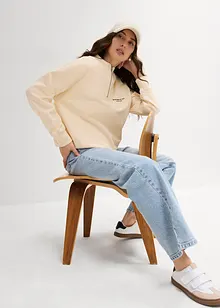 Sweat oversize 100% coton, bonprix