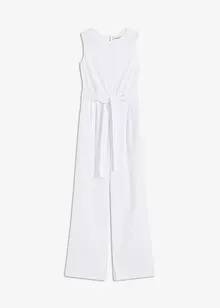 Combinaison en mélange jersey-lin, bonprix
