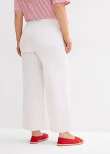 Jean large, taille haute, raccourci, bonprix