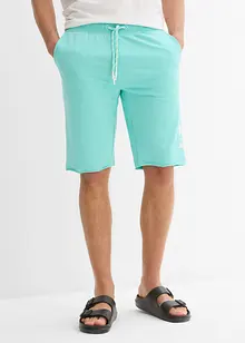 Bermuda en molleton avec bordures à cru, bonprix