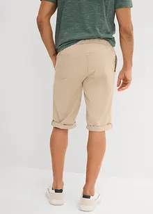 Bermuda 100% coton à taille élastiquée, Regular, bonprix
