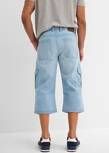 Jean cargo 3/4 Regular droit, bonprix