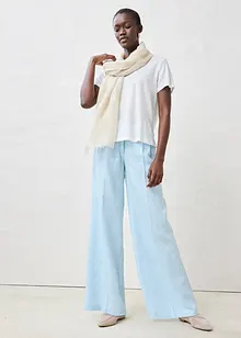 Pantalon en lin, bonprix