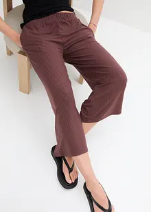Pantalon en jersey avec taille élastique, bonprix