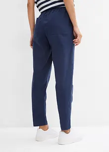 Léger pantalon jogger en lin mélangé, bonprix
