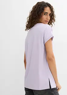 T-shirt ample avec dentelle, bonprix