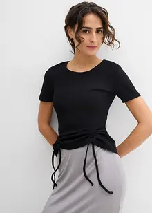 T-shirt côtelé, bonprix