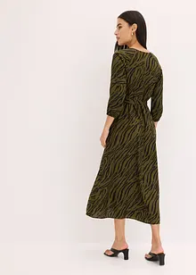 Robe midi en viscose fluide, bonprix