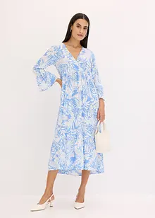 Robe-tunique imprimée en viscose fluide, bonprix