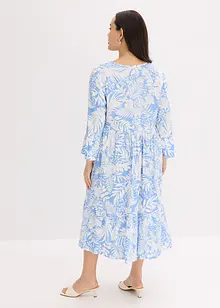Robe-tunique imprimée en viscose fluide, bonprix