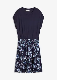 Robe en jersey avec jupe imprimée, bonprix
