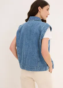 Gilet sans manches en jean, bonprix