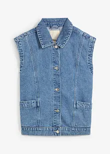 Gilet sans manches en jean, bonprix