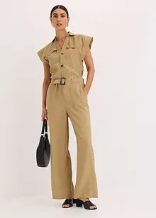 Combinaison en viscose avec lien à nouer, bonprix