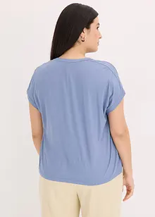 T-shirt à empiècement dentelle, bonprix