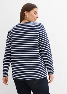 Sweat-shirt en matière texturée, bonprix