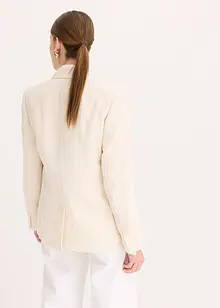 Blazer avec Lyocell, effet froissé, bonprix