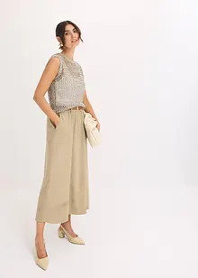 Top en grosse maille ajourée, bonprix