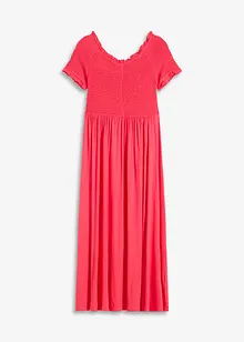 Robe midi à haut smocké, bonprix