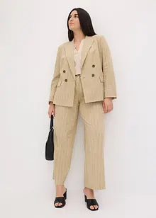 Blazer en lin majoritaire, bonprix