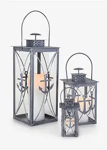 Lanternes avec ancre (ens. 3 pces), bonprix