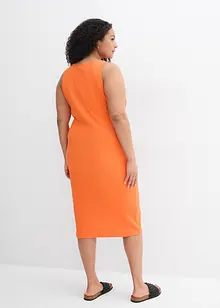 Robe débardeur en coton extensible, bonprix