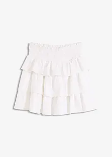 Mini-jupe 100% coton, bonprix