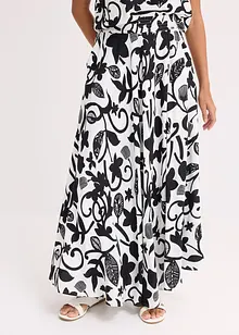Jupe longue et fluide en viscose, bonprix