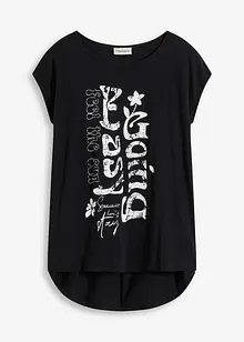 T-shirt long 100% coton, bonprix