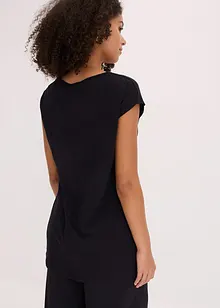 T-shirt long 100% coton, bonprix